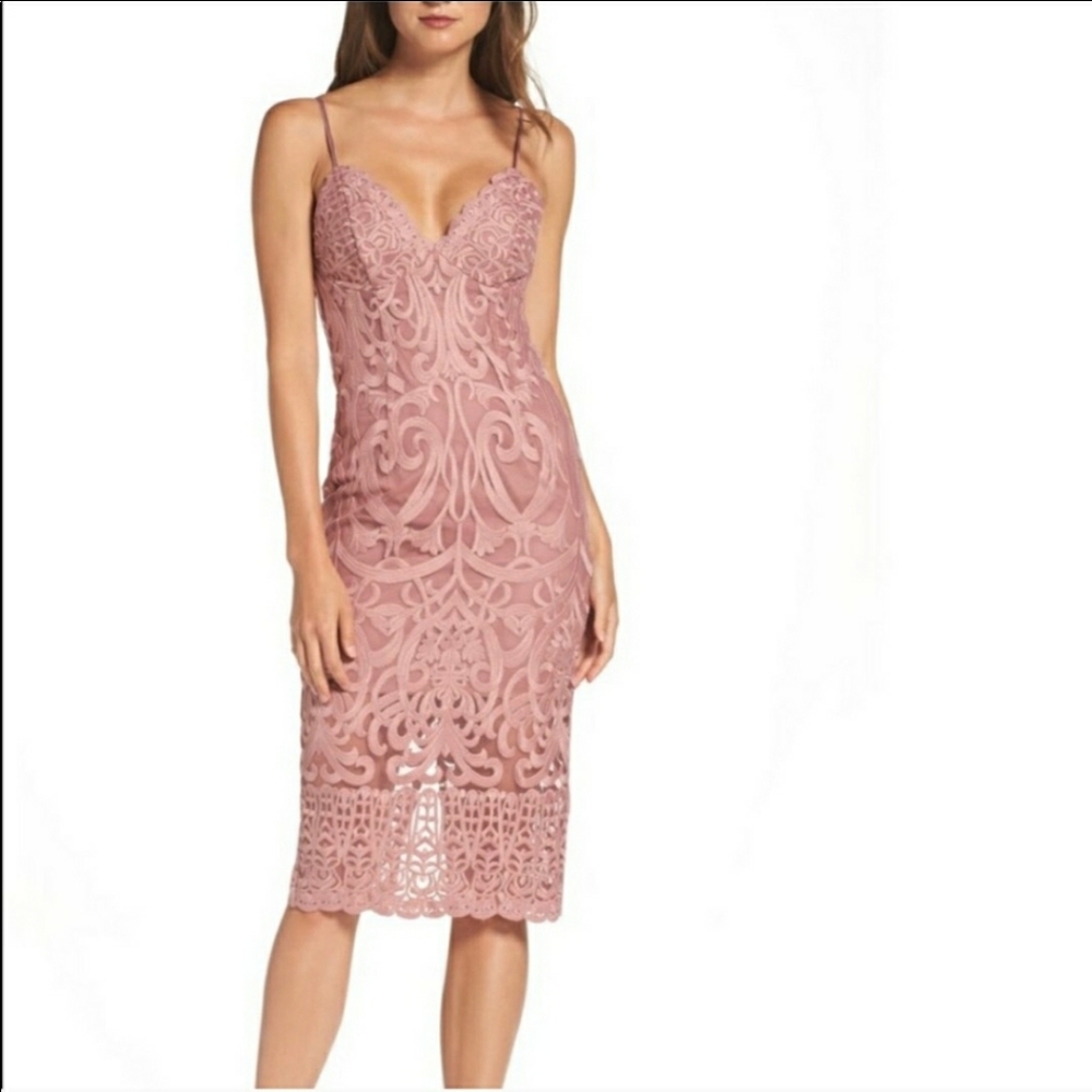 NWOT Bardot Lace Gia Pencil Dress